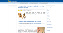 Desktop Screenshot of frasesdeamigos.info