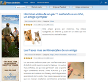 Tablet Screenshot of frasesdeamigos.info